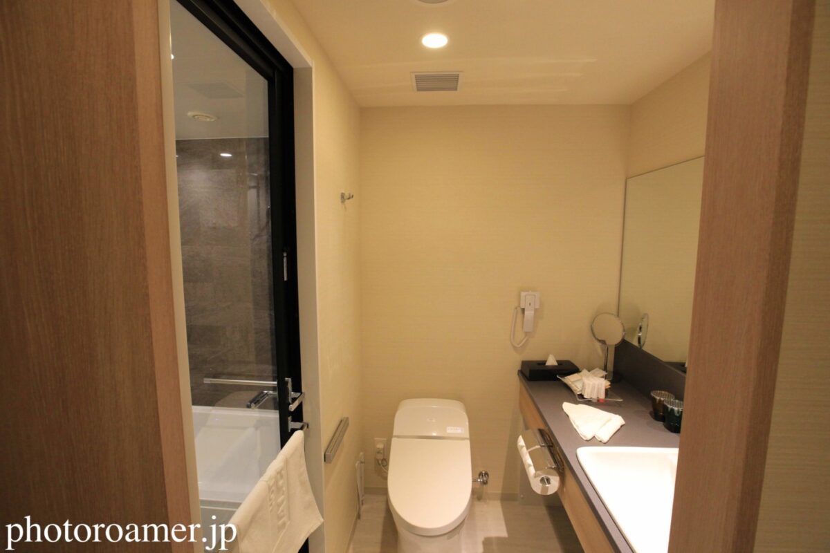 ホテルJALシティ札幌中島公園 お風呂 トイレ