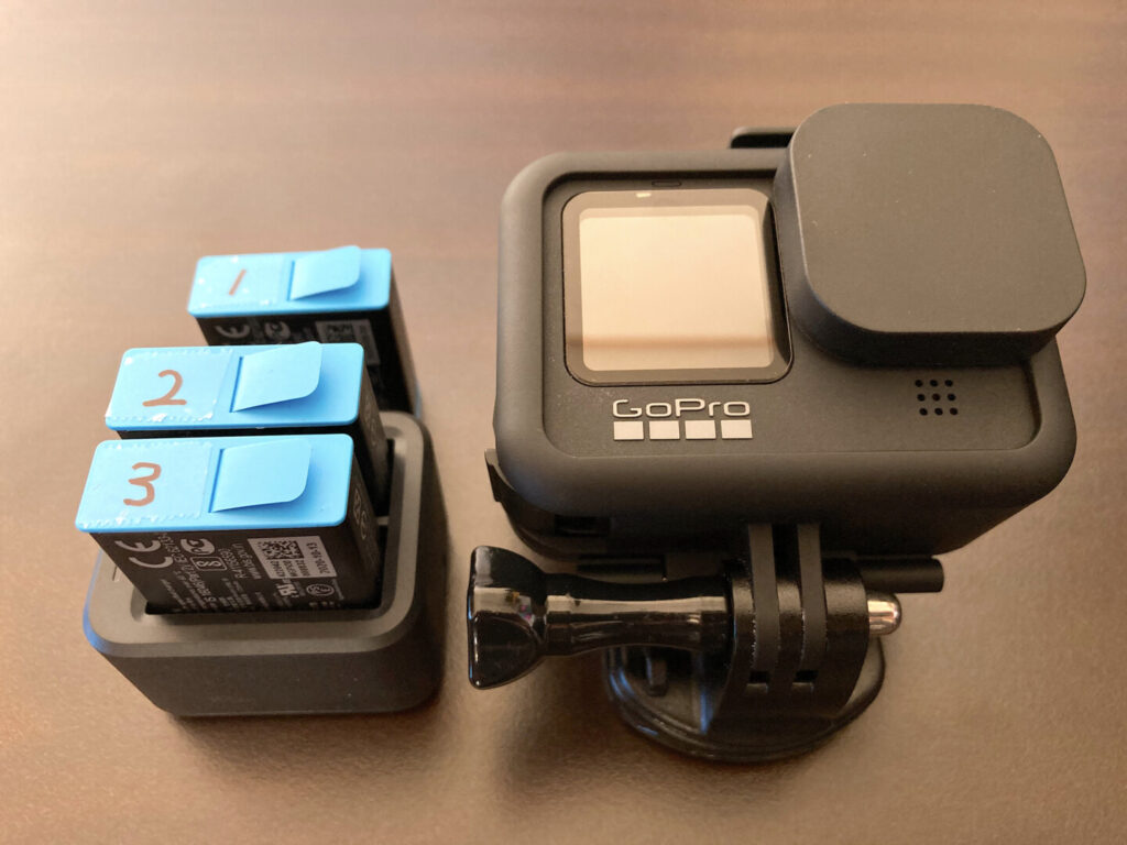 GoProバッテリーの持ち時間と充電時間（本体/バッテリーチャージャー） | フォトロマ
