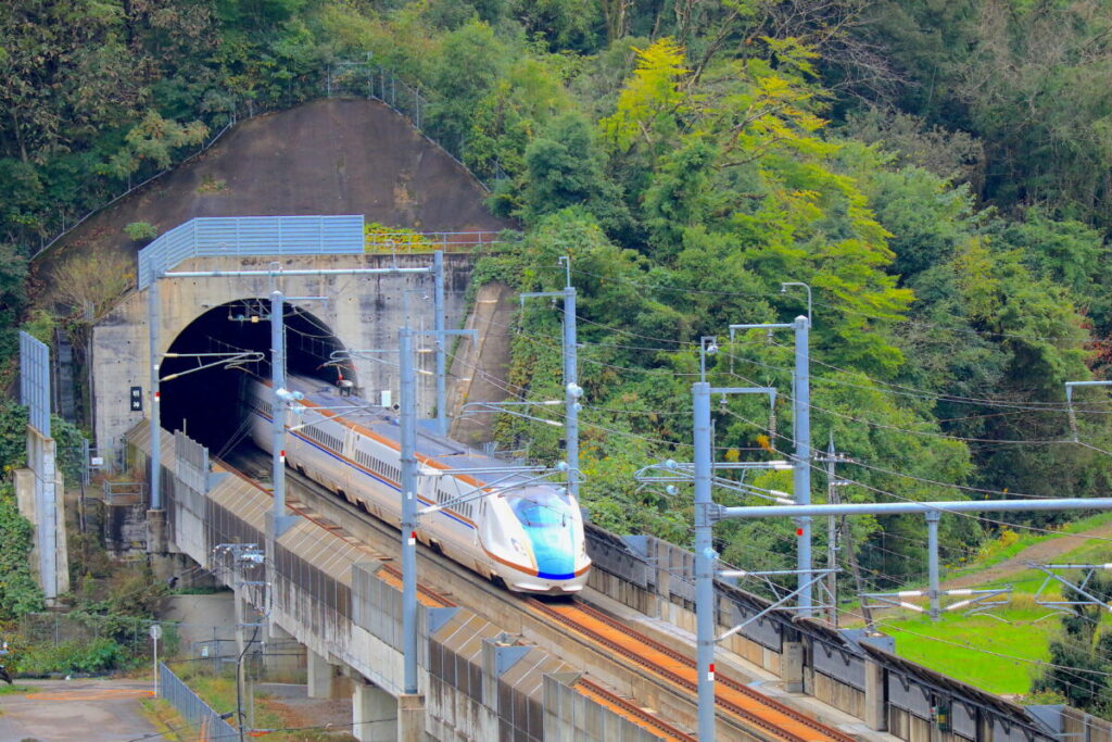 【車中泊で日本一周ひとり旅29日目】新幹線の見える丘公園