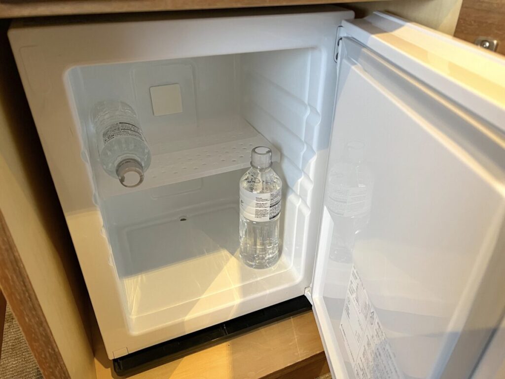 JRタワーホテル日航札幌 客室設備 冷蔵庫