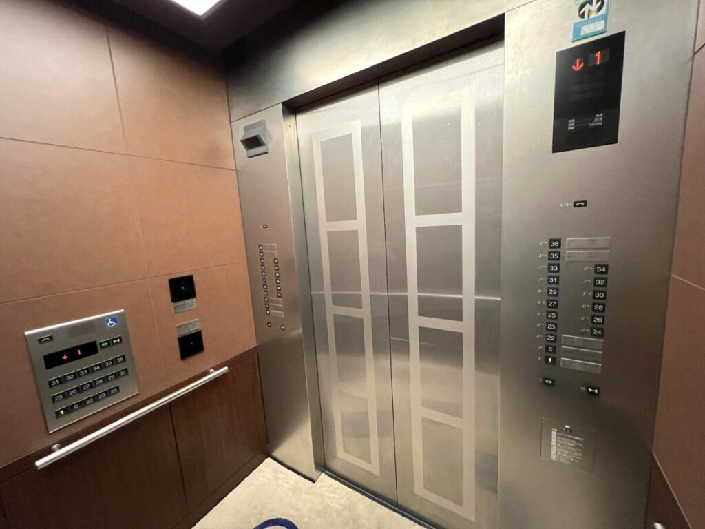 JRタワーホテル日航札幌 ホテル内施設 エレベーター