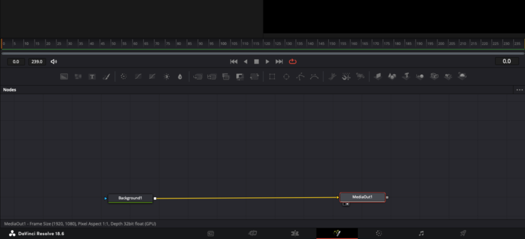 DaVinci Resolve 地図 動く線 fusion2