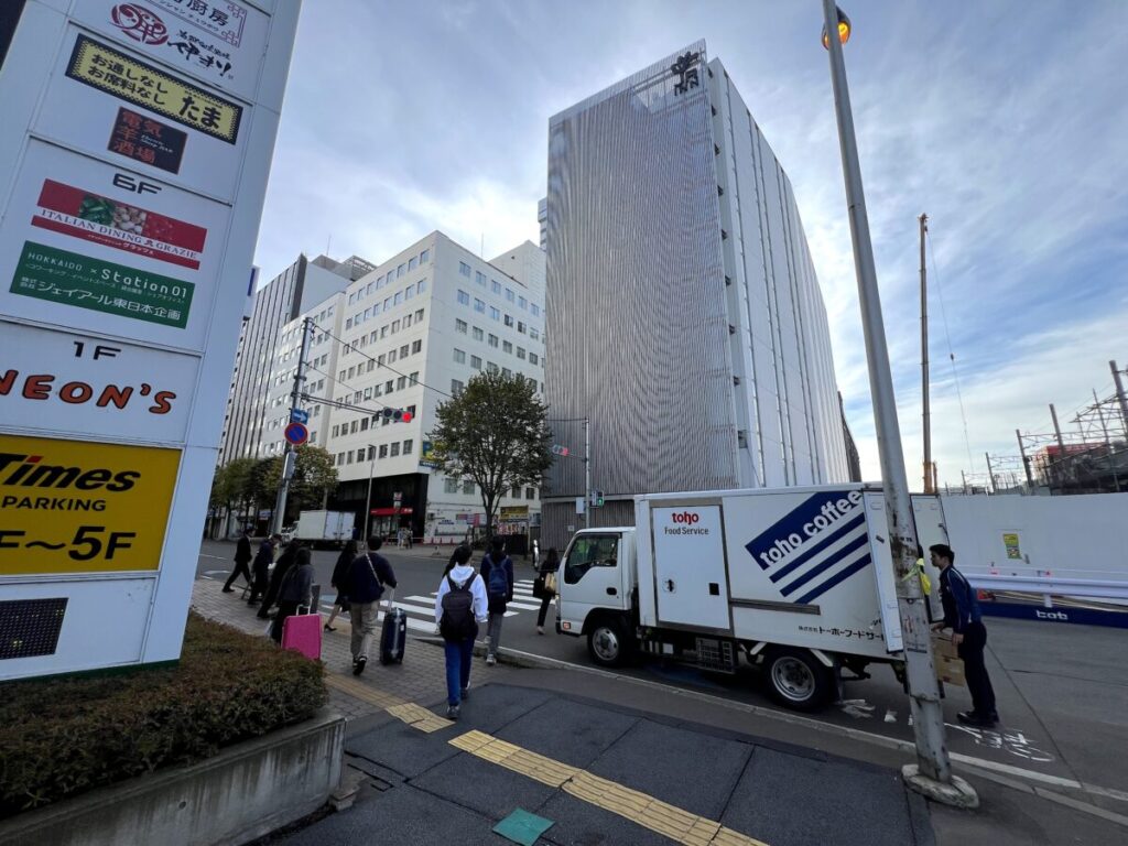 JRイン札幌 アクセス ビル建物外観