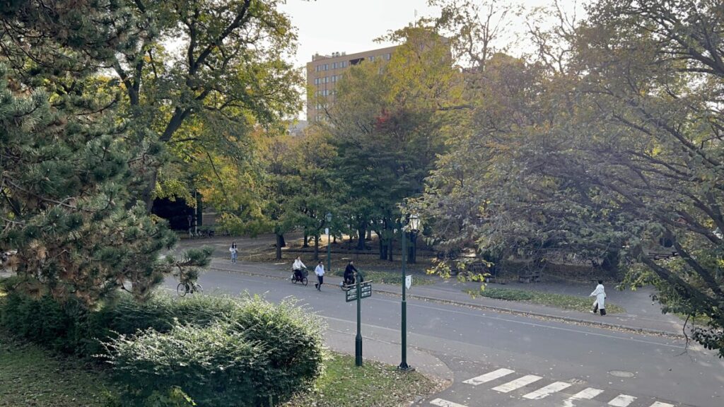 北海道大学 セイコマート テラス席