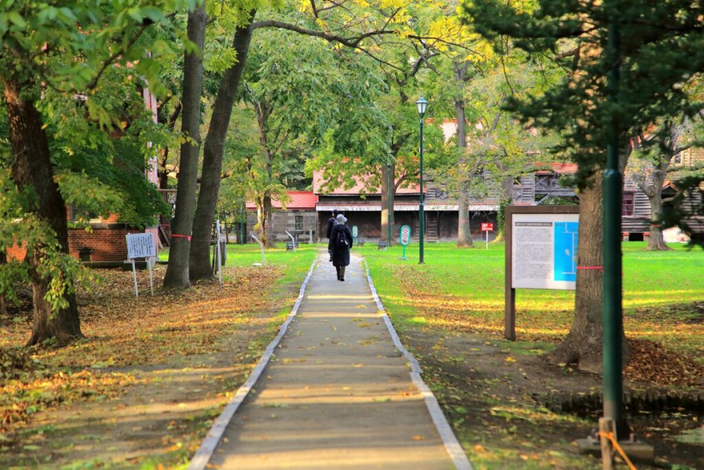 札幌農学校第2農場 通路