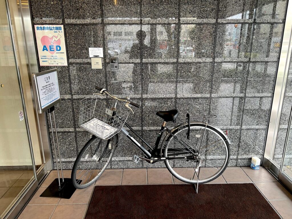 コンフォートホテル帯広 レンタル自転車