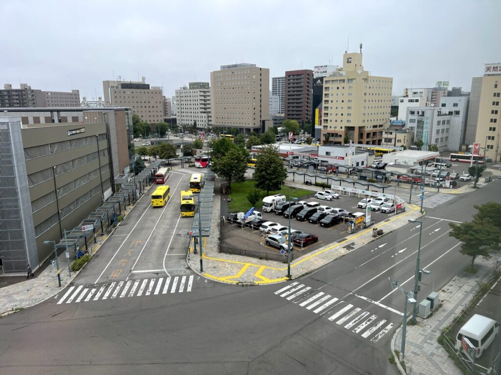 コンフォートホテル帯広 帯広駅 バスターミナル