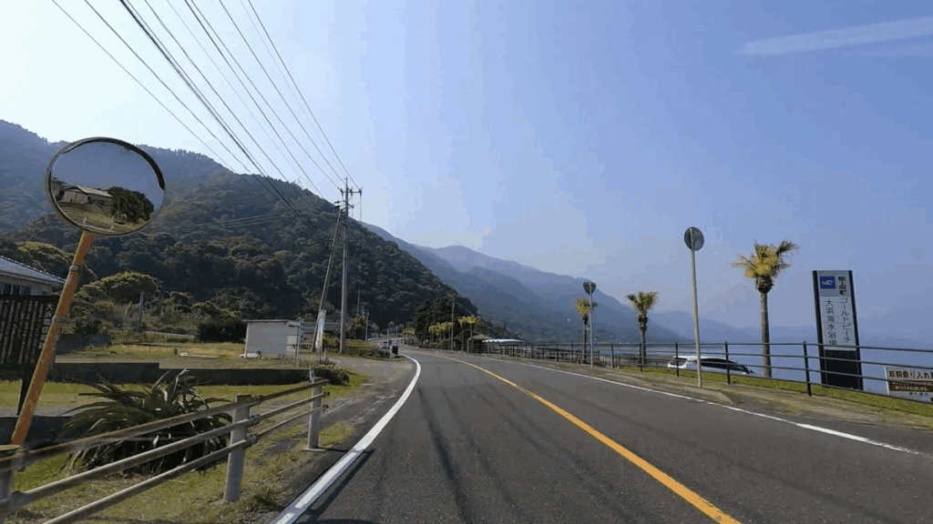 佐多岬 国道269号線