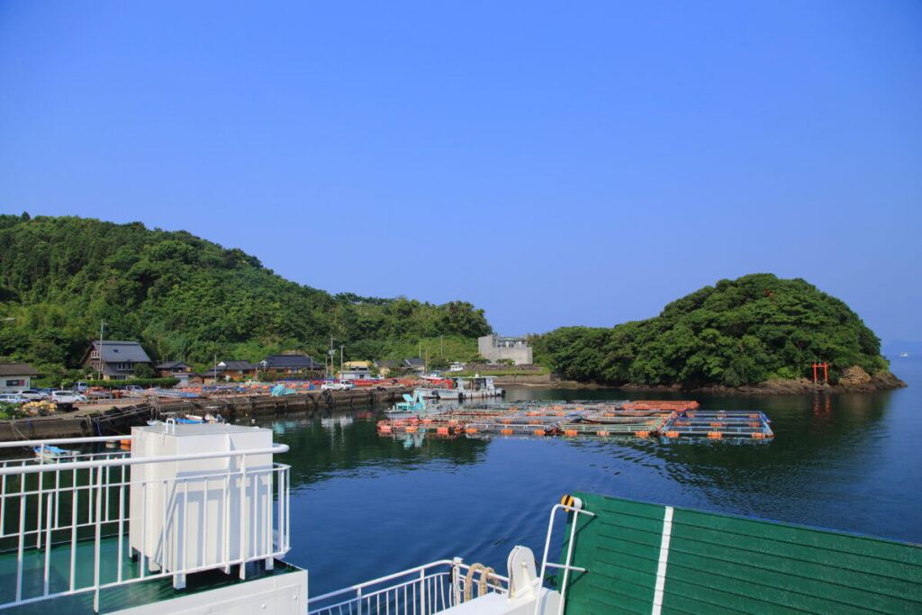 フェリーなんきゅう フェリー 景色