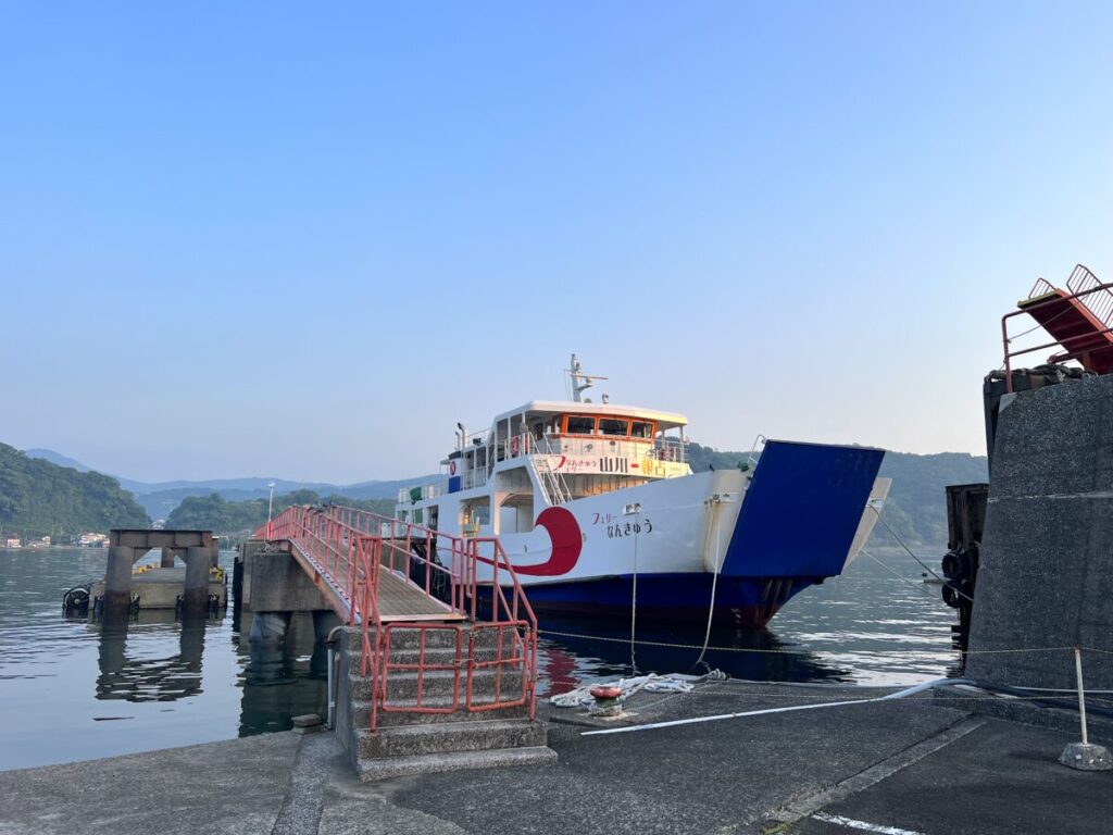 フェリーなんきゅう 山川港 フェリー