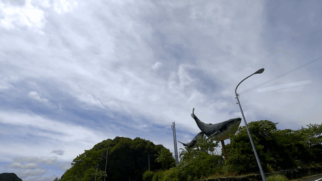 和歌山 太地町 くじらのモニュメント