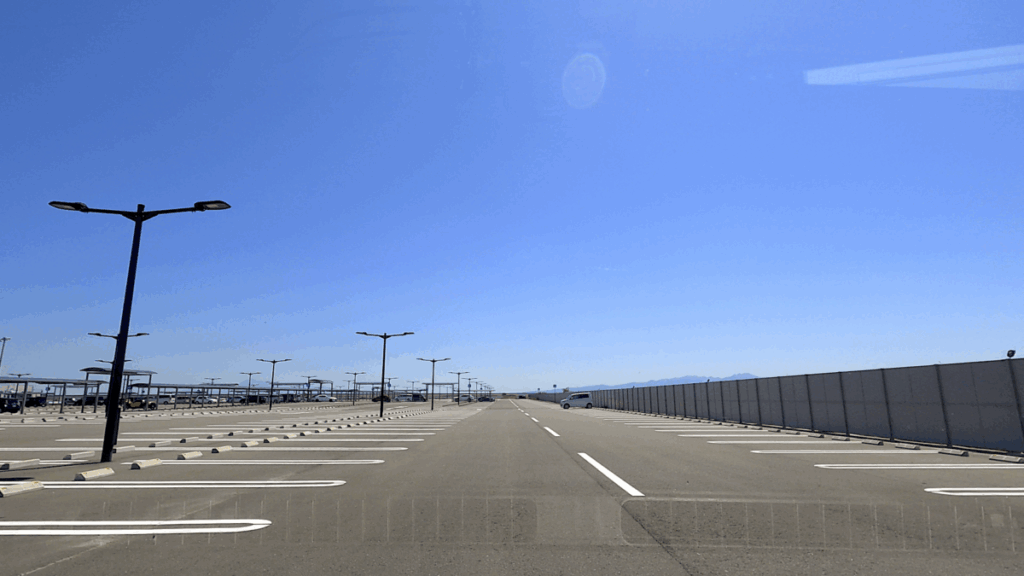 佐賀空港 駐車場