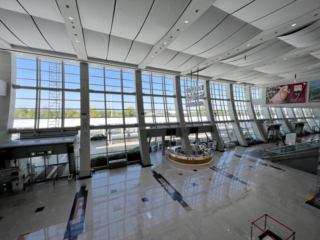 佐賀空港 建物内