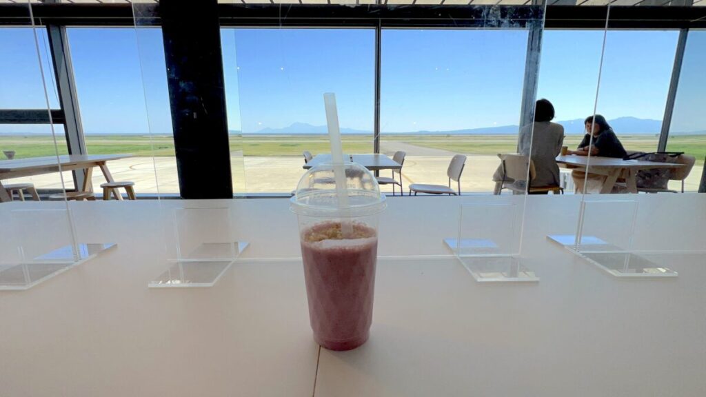 佐賀空港 レストラン さがんれすとらん 志乃 空港店 スムージー