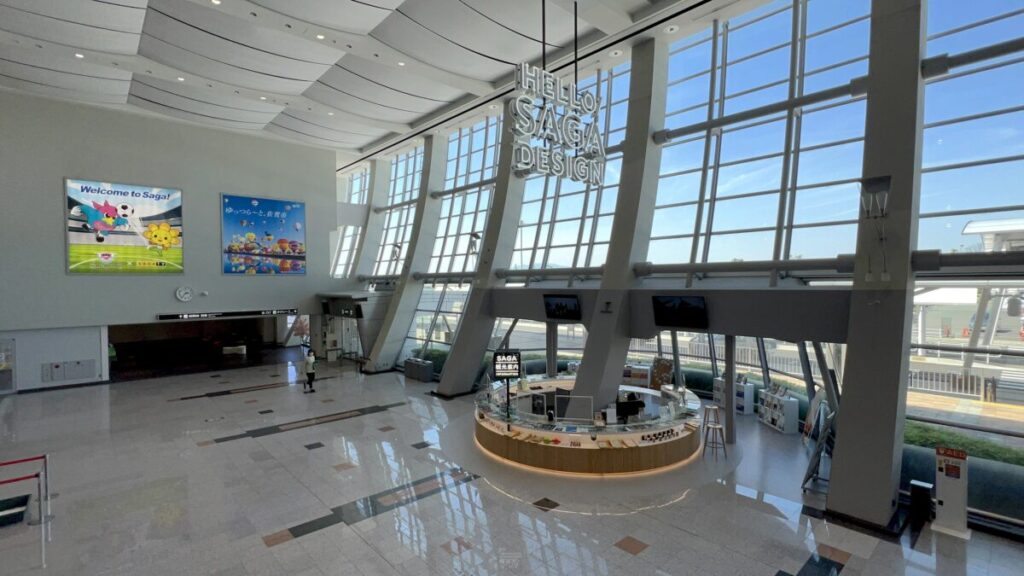 佐賀空港 建物内