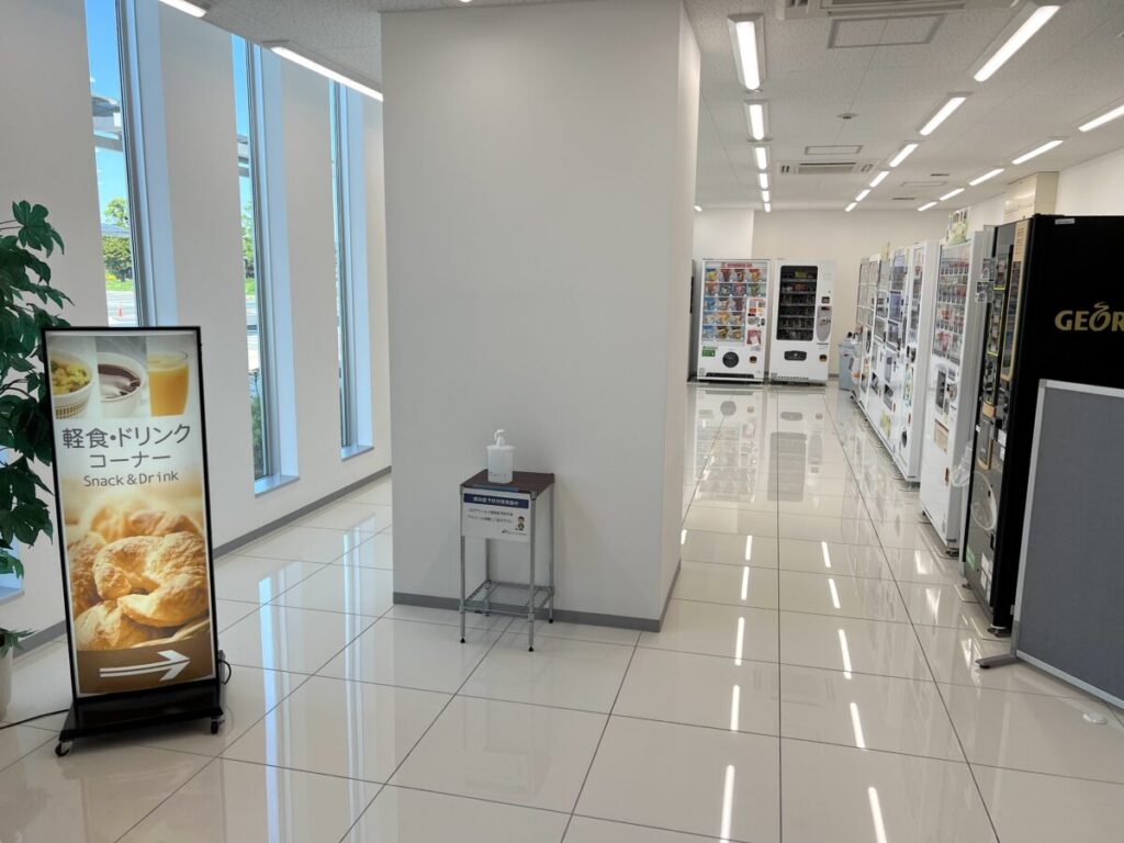 佐賀空港 軽食・ドリンクコーナー