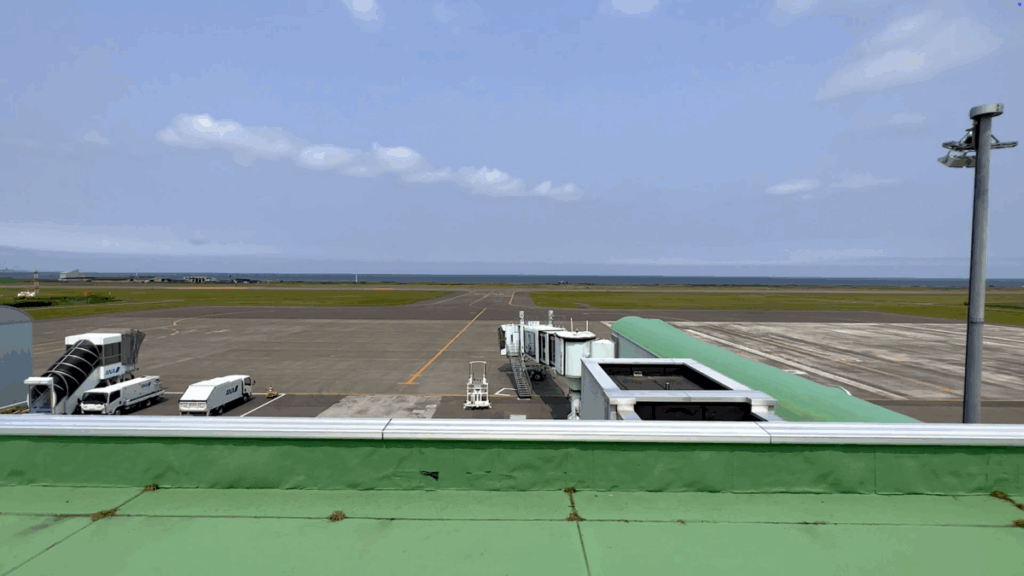 稚内空港 3F 送迎デッキ