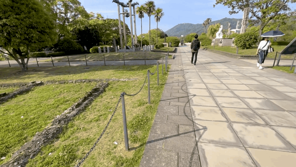 平和祈念像 平和公園 通勤・通学路