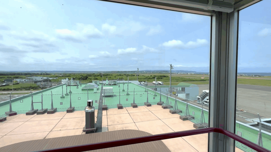 稚内空港 3F 送迎デッキ