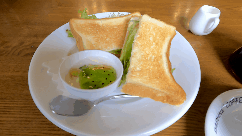 ダフネ珈琲館 半田中央インター店 モーニング メニュー デザート
