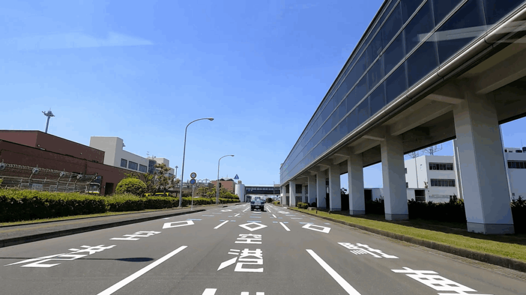 長崎空港 箕島大橋 空港建物