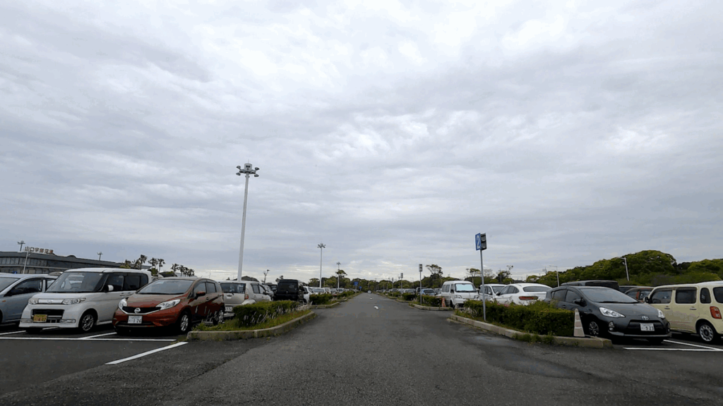 山口宇部空港 駐車場