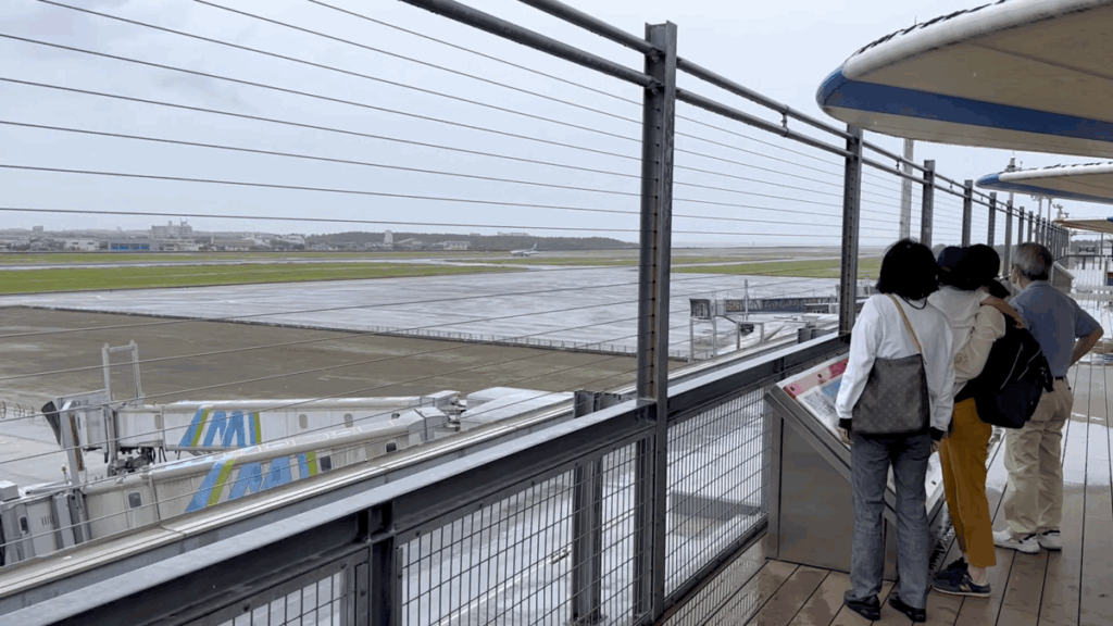 宮崎空港 展望デッキ