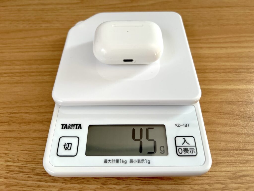 AirPods Pro ケース 重さ