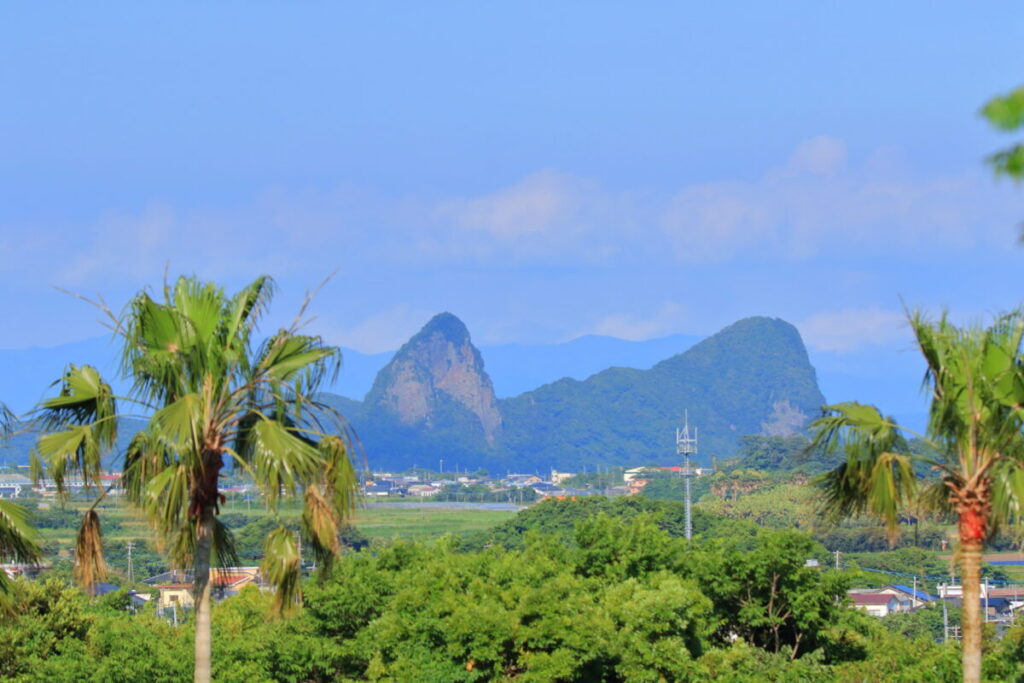 トカラ馬 開聞山麓自然公園 開聞山麓展望台 スヌーピー山 竹山
