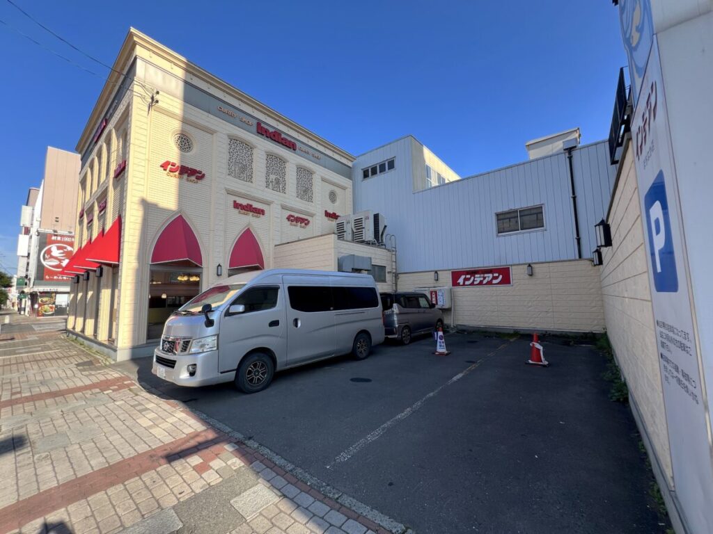 インデアン まちなか店 駐車場