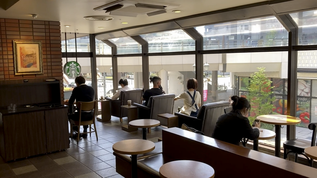 スタバ 全国制覇 スターバックス 高崎駅ビル モントレー店