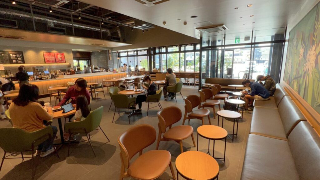 スタバ 全国制覇 スターバックスコーヒー 鹿児島谷山駅前店