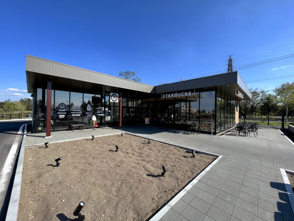 スタバ 全国制覇 スターバックスコーヒー はなふる恵庭店