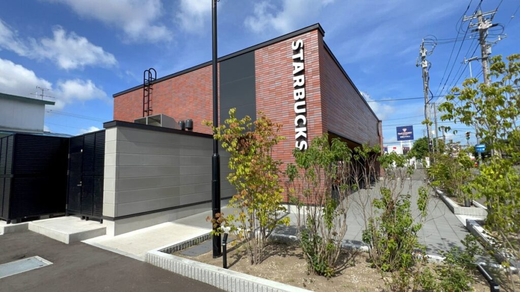 スタバ 全国制覇 スターバックスコーヒー 千歳信濃店