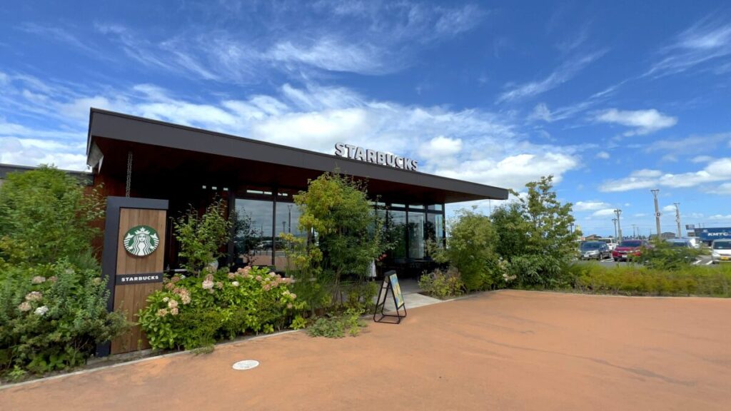 スタバ 全国制覇 スターバックスコーヒー 道の駅グランテラス筑西店