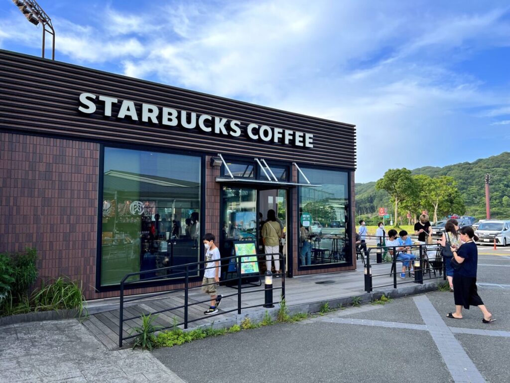 スタバ 全国制覇 スターバックスコーヒー 浜名湖サービスエリア店