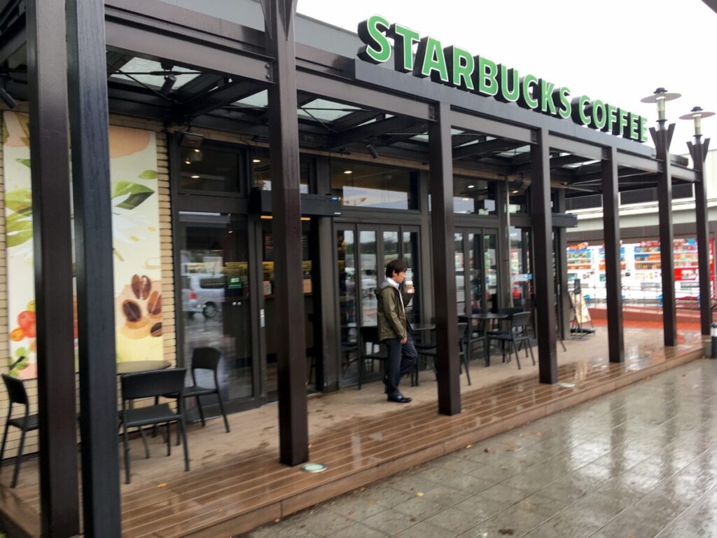 スタバ 全国制覇 スターバックスコーヒー 上里サービスエリア(上り線)店