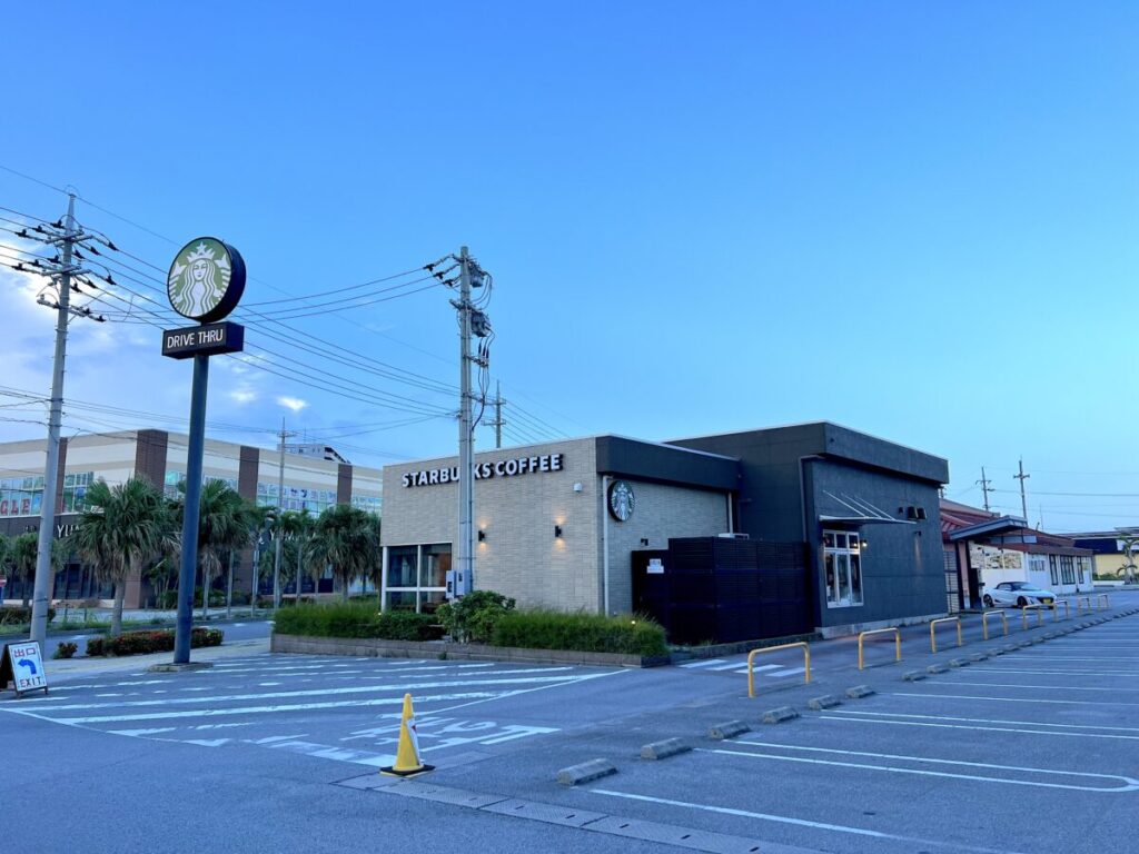 スタバ 全国制覇 スターバックスコーヒー 沖縄アウトレットモールあしびなー店