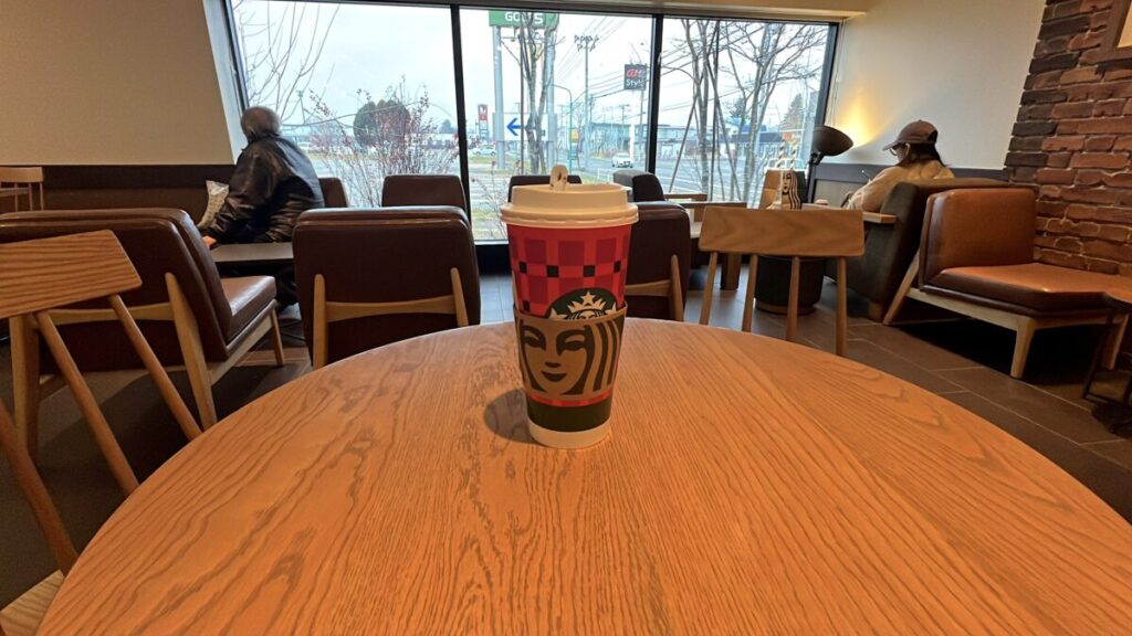 スタバ 全国制覇 スターバックスコーヒー 帯広稲田店
