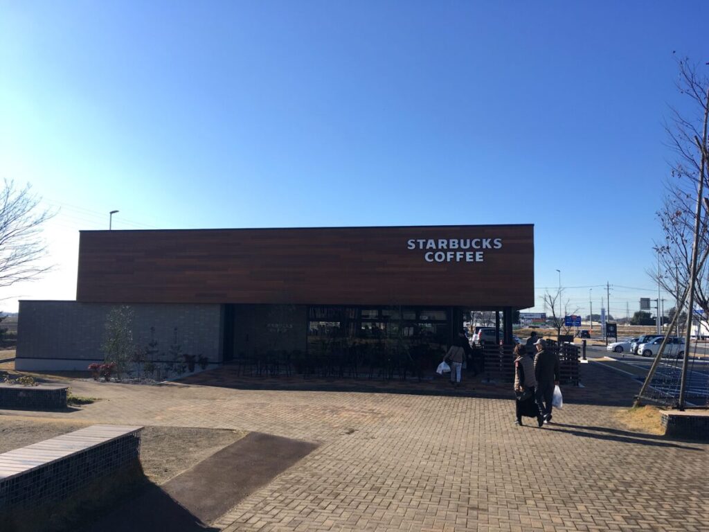 スタバ 全国制覇 スターバックスコーヒー 道の駅しもつけ店