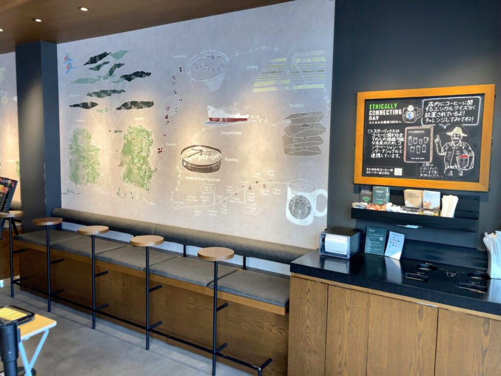 スタバ 全国制覇 スターバックスコーヒー 蓮田サービスエリア（上り線）店