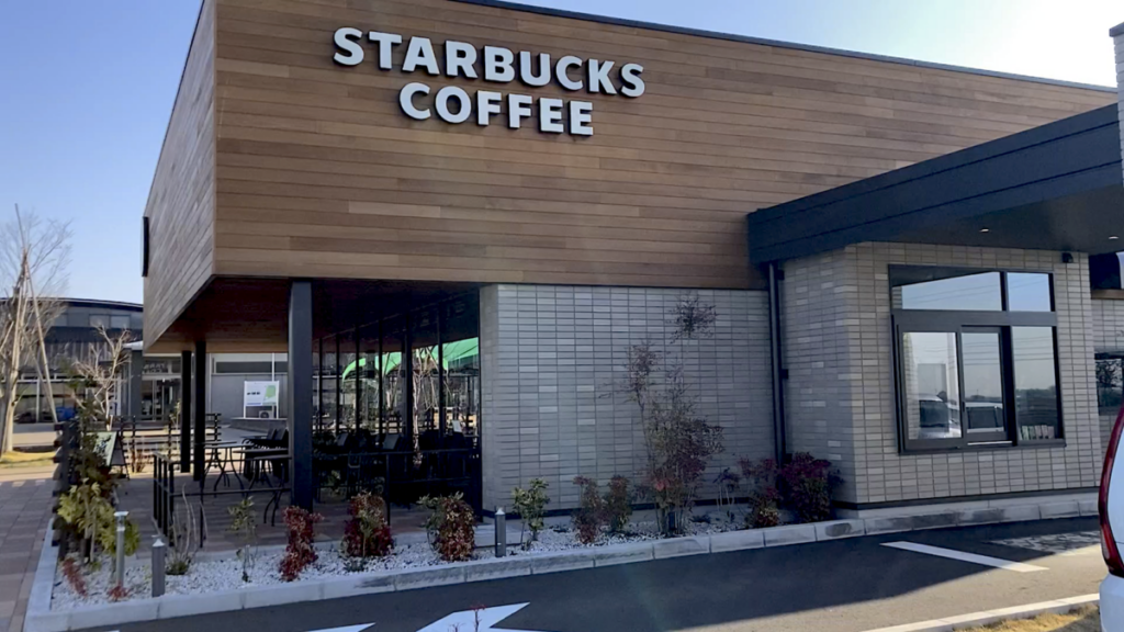 スタバ 全国制覇 スターバックスコーヒー 道の駅しもつけ店