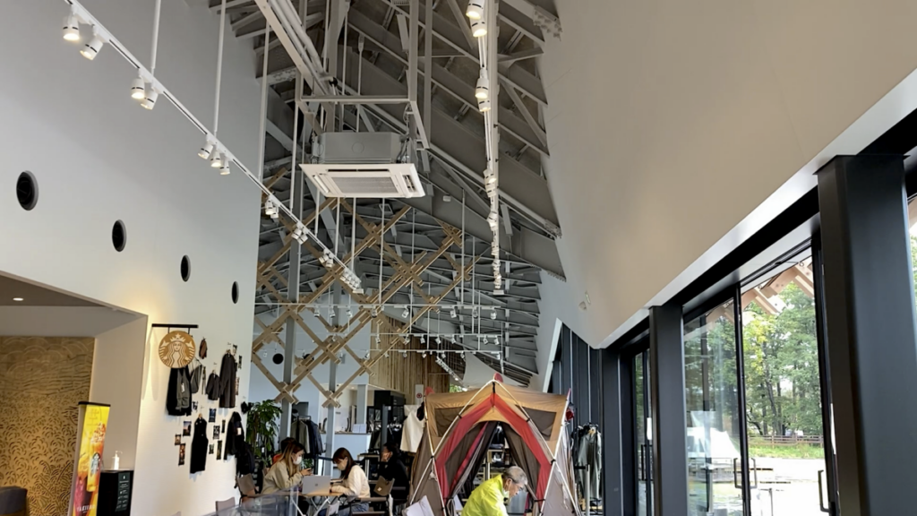 スタバ 全国制覇 スターバックスコーヒー スノーピークランドステーション白馬店