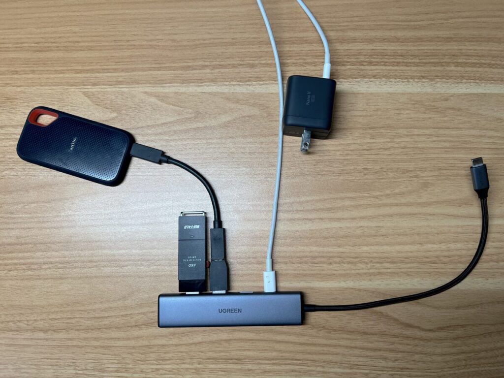 デスクトップ環境 ケーブル