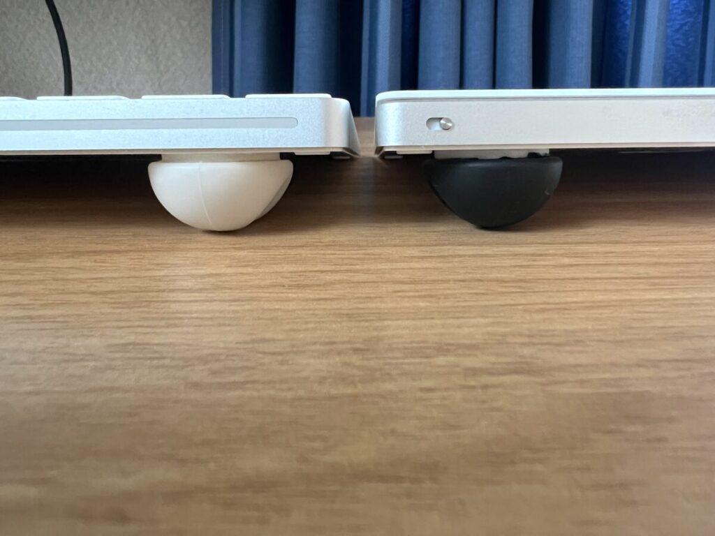 Magic Keyboard Magic Trackpad 高さ調整