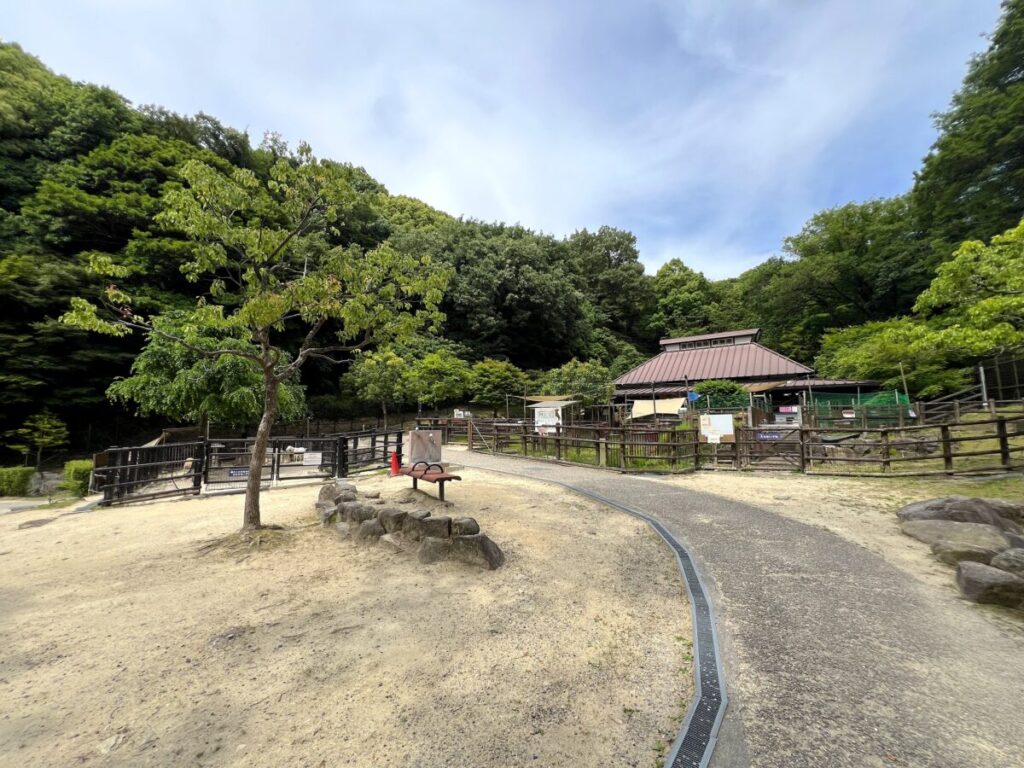 岡崎市東公園動物園 動物ふれあい広場