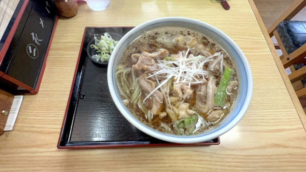 マルニ藪そば 釧路 皮そば