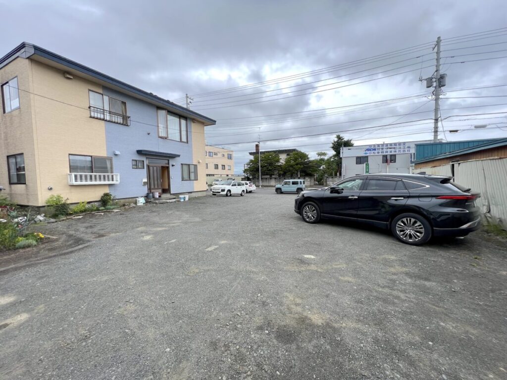 マルニ藪そば 釧路 駐車場