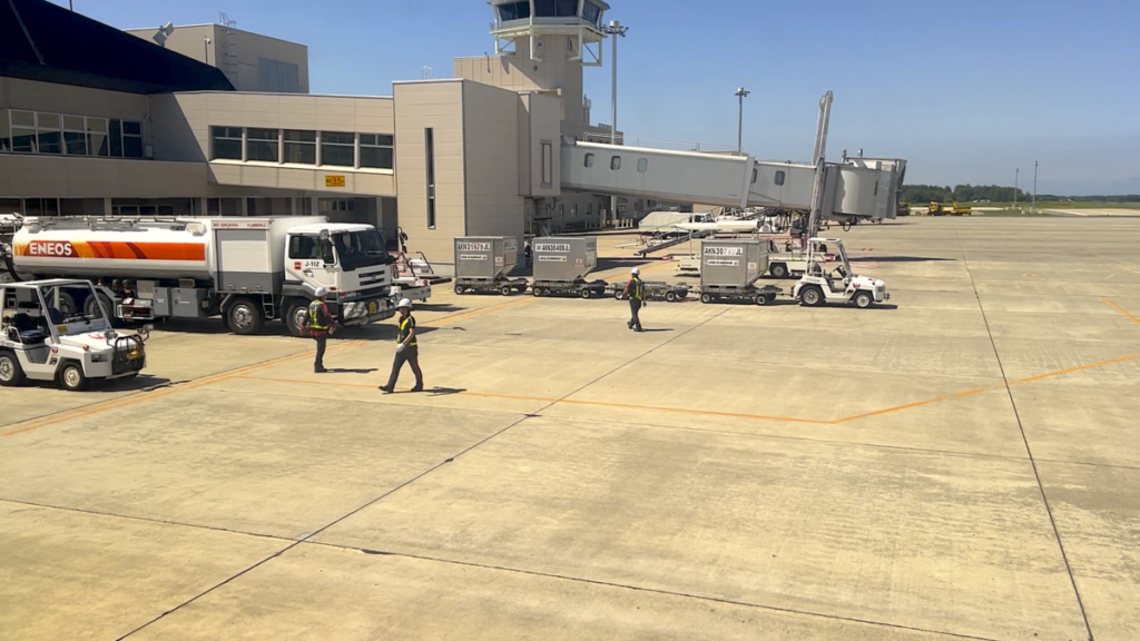 帯広空港 レンタカー 帯広空港到着
