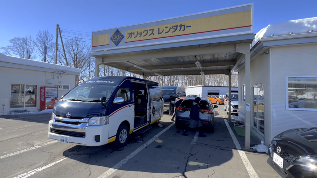 帯広空港 レンタカー返却 車チェック